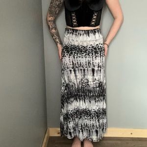 patterned skirt